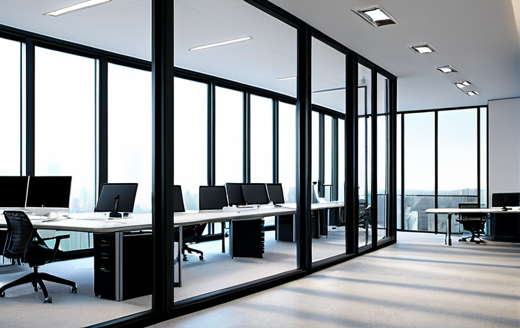 서큘래딘 조명 설계에서의 조도 측정 방법 - Modern Office Circadian Lighting Design**

"A modern office interior, showcasing a professional desi...