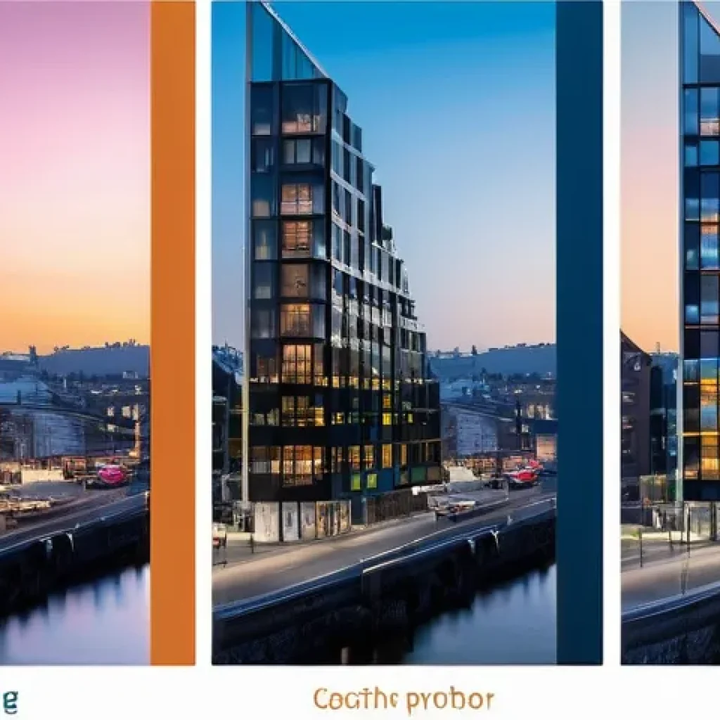 서큘래딘 조명 설계의 심리적 효과 - Here are three detailed image prompts in English, designed to align with circadian lighting principl...