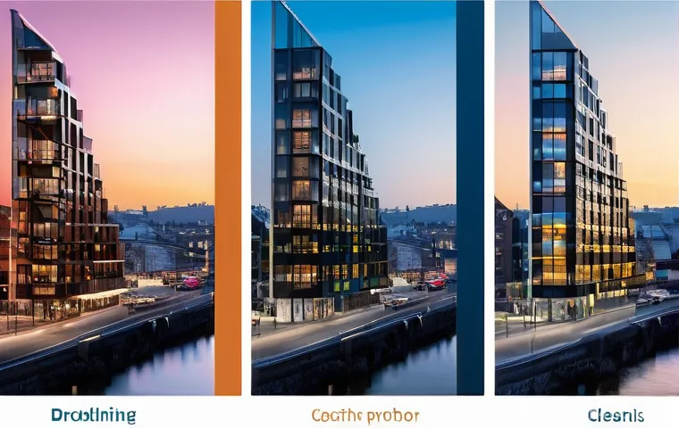 서큘래딘 조명 설계의 심리적 효과 - Here are three detailed image prompts in English, designed to align with circadian lighting principl...